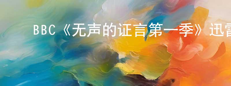 ﻿曹向辉发布﻿BBC《无声的证言第一季》迅雷下载/在线观看/百度云-犯罪/历史载-美剧天堂